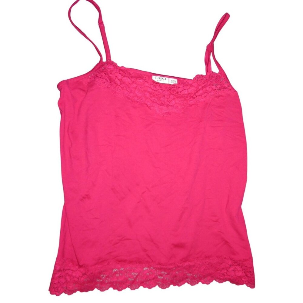 CATO size 18/20 Spaghetti strap camisole top PTP 20 length 25 Worn Twice